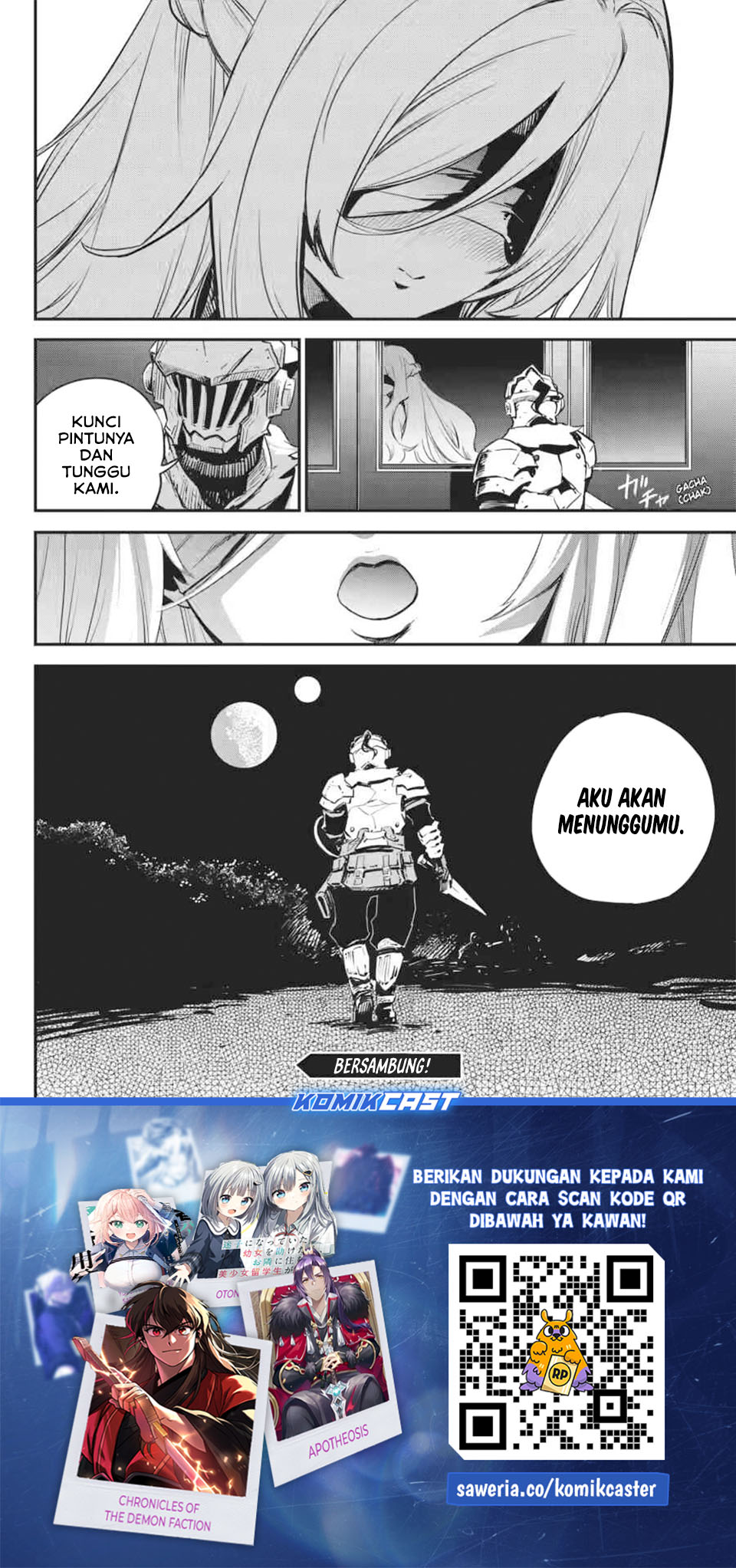 Halaman 23 dari Goblin Slayer Chapter 98