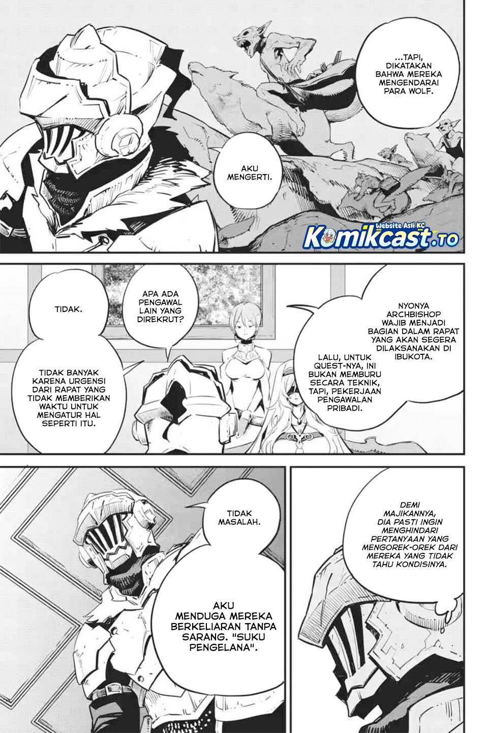 Halaman 6 dari Goblin Slayer Chapter 98