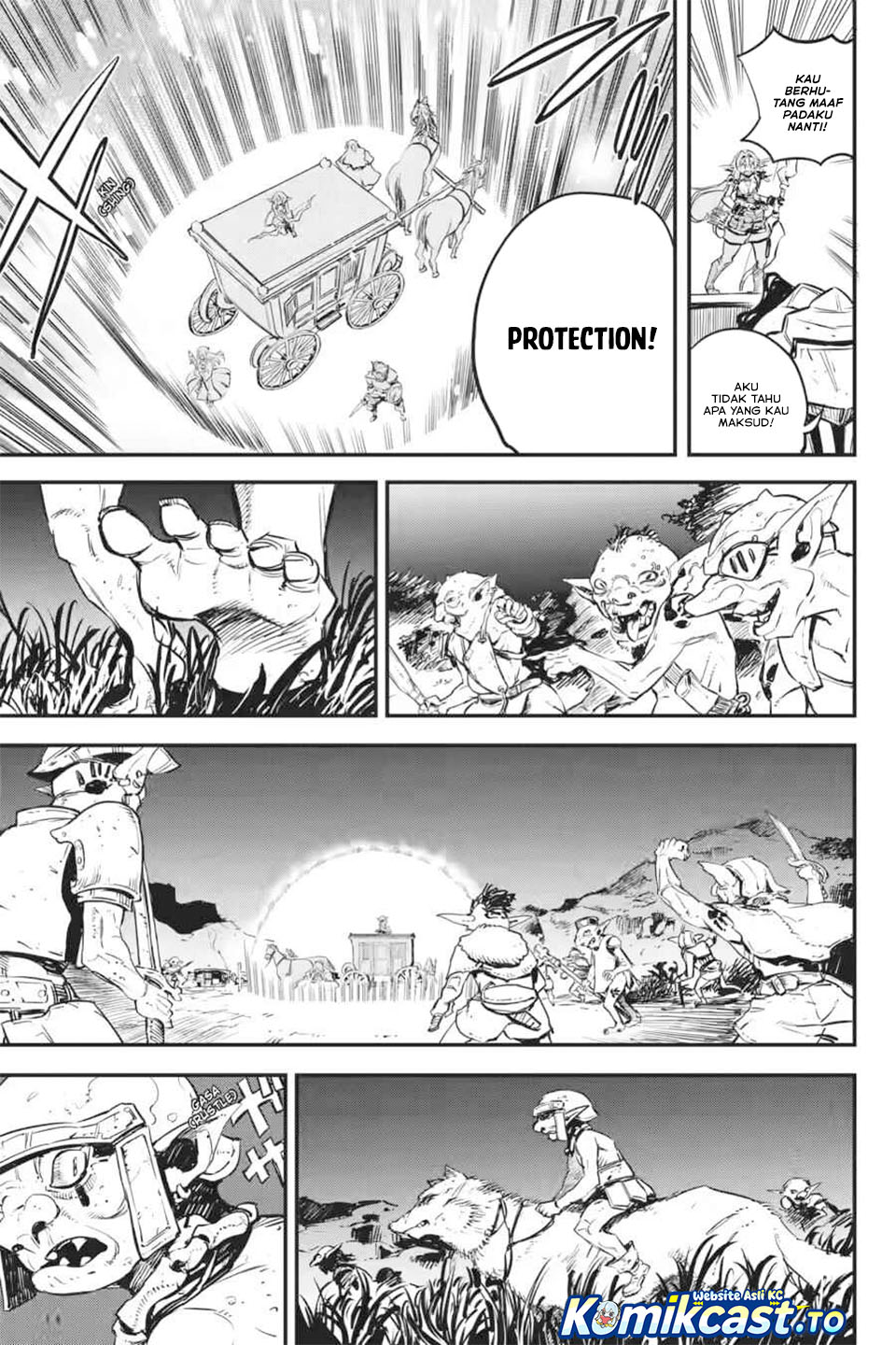 Halaman 12 dari Goblin Slayer Chapter 99