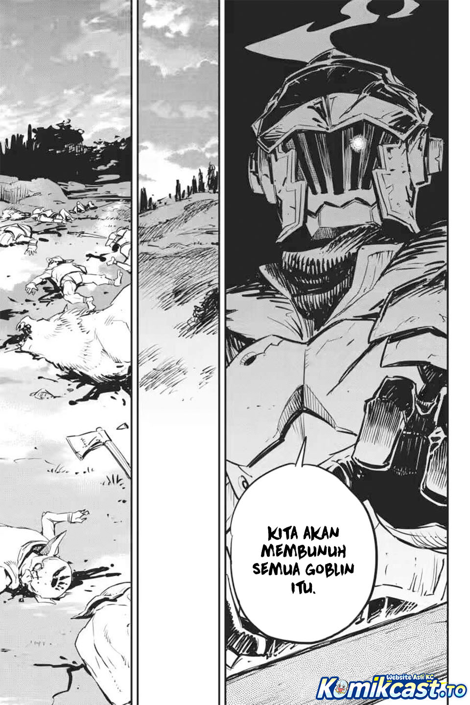 Halaman 16 dari Goblin Slayer Chapter 99