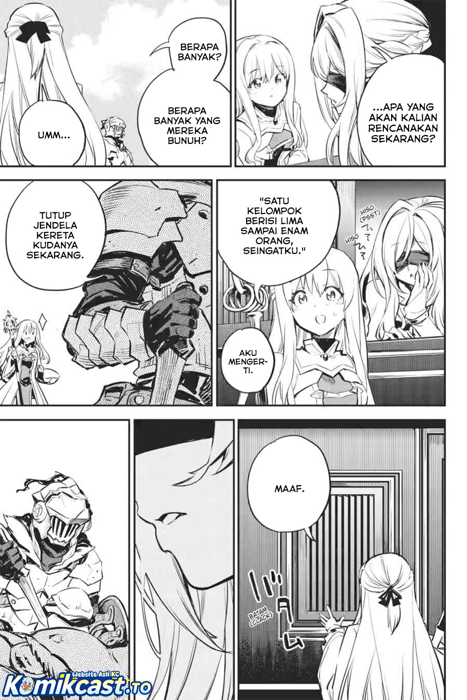 Halaman 18 dari Goblin Slayer Chapter 99
