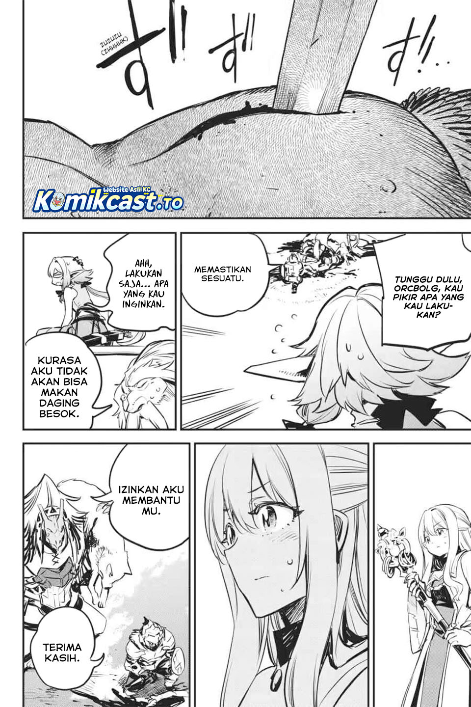 Halaman 19 dari Goblin Slayer Chapter 99