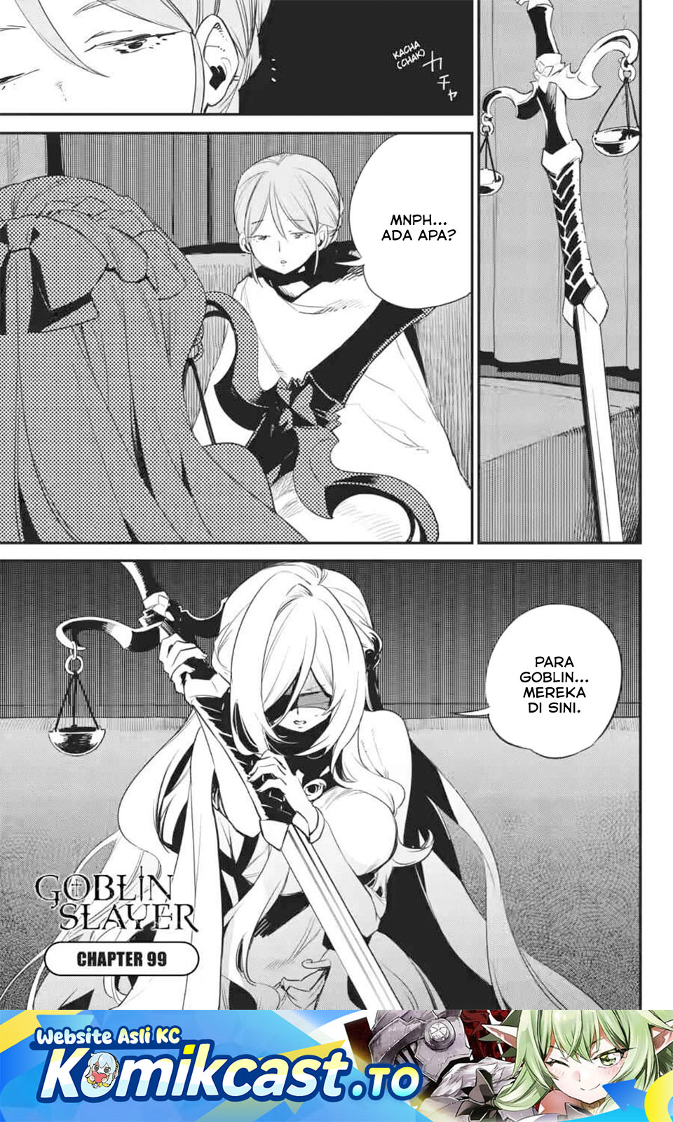 Halaman 2 dari Goblin Slayer Chapter 99