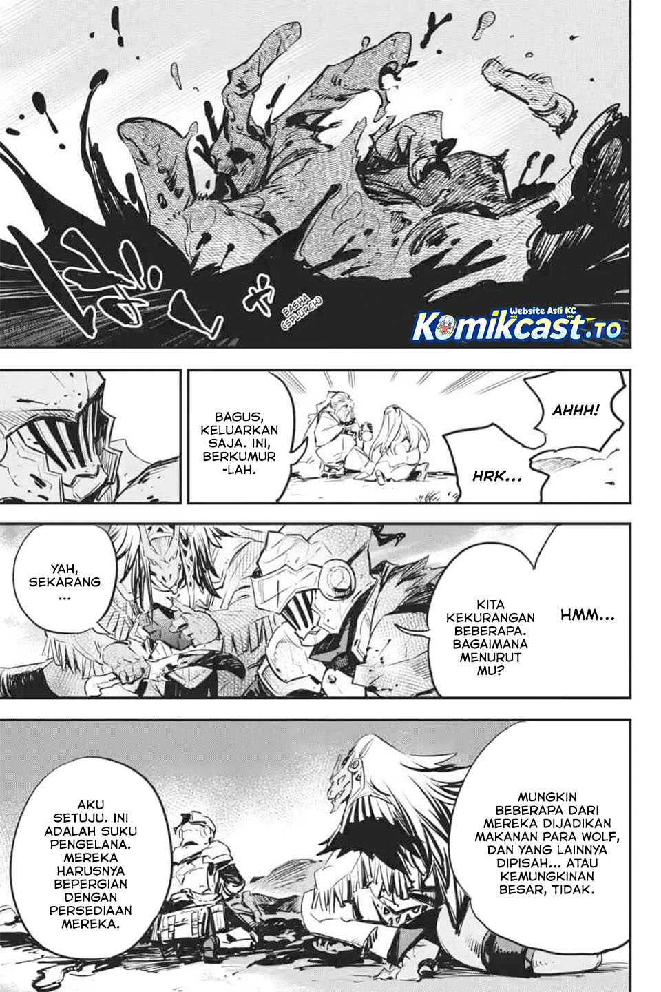Halaman 20 dari Goblin Slayer Chapter 99
