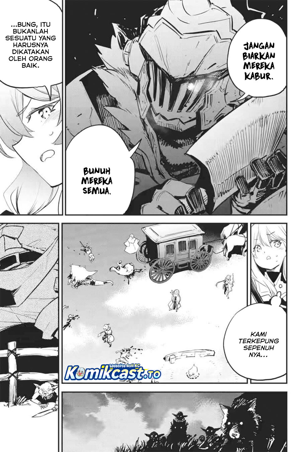 Halaman 6 dari Goblin Slayer Chapter 99