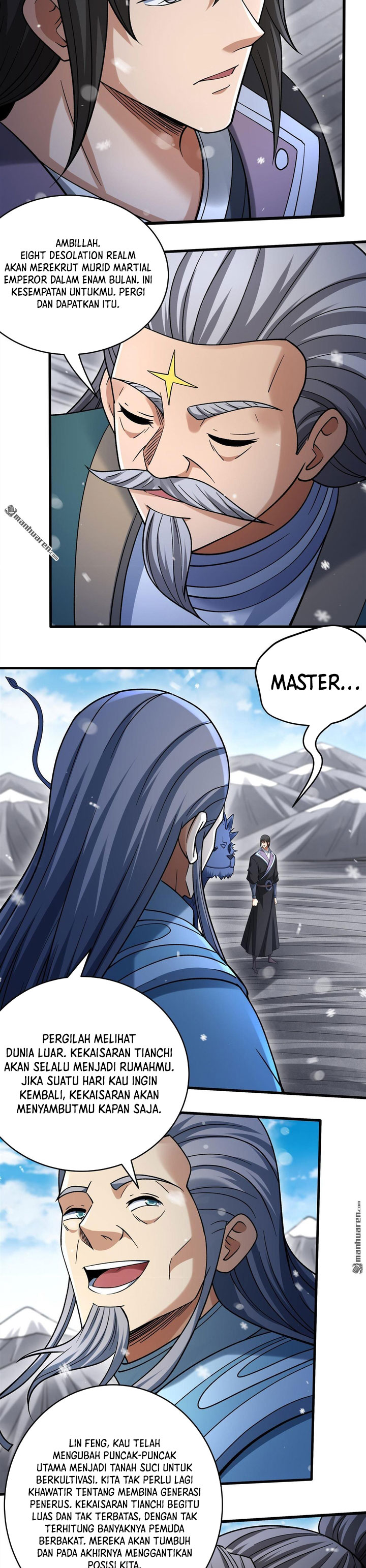 God of Martial Arts chapter 1111 halaman 8