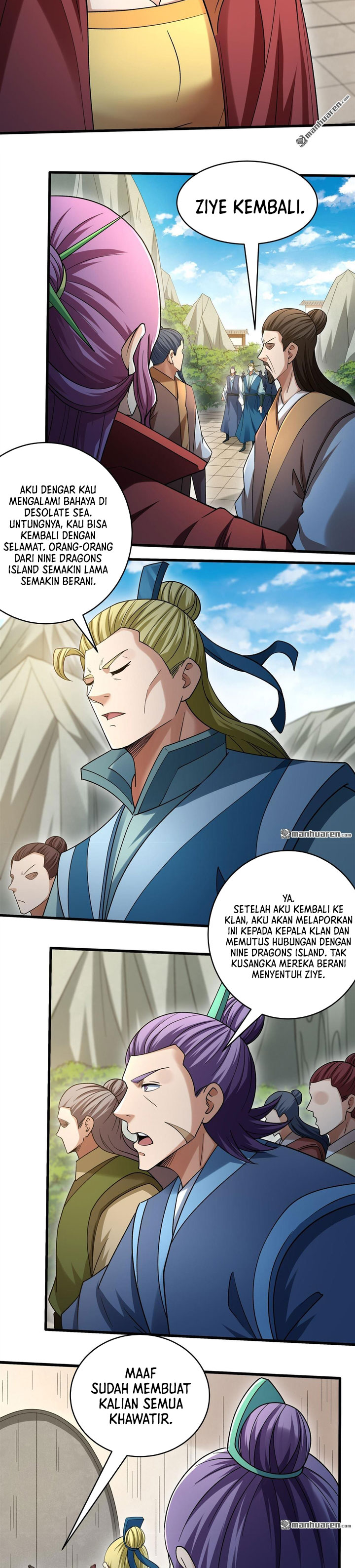 God of Martial Arts chapter 1129 halaman 7