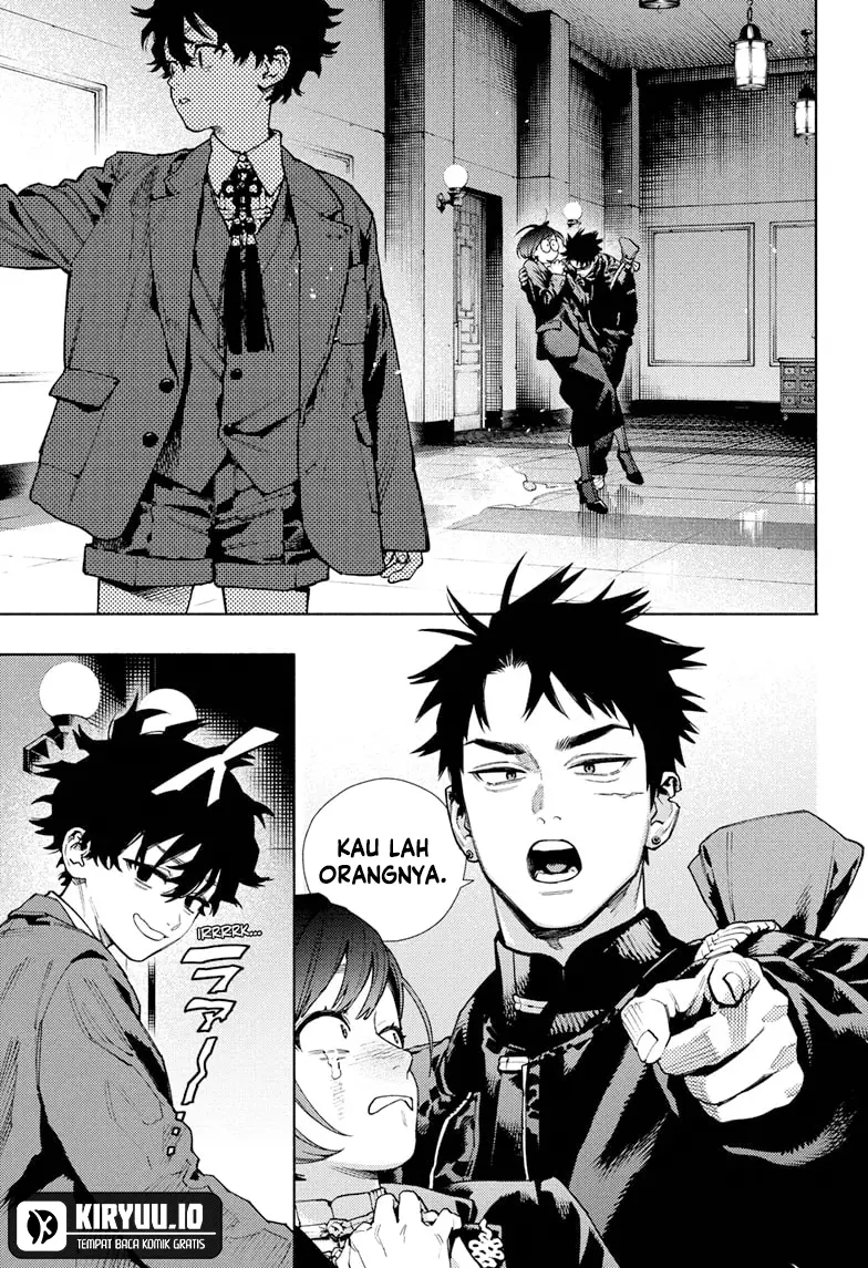 Gokurakugai chapter 35 halaman 12
