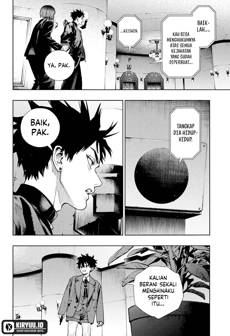Gokurakugai chapter 35 halaman 13