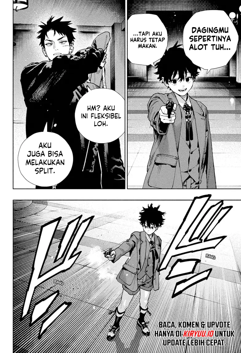 Gokurakugai chapter 35 halaman 15