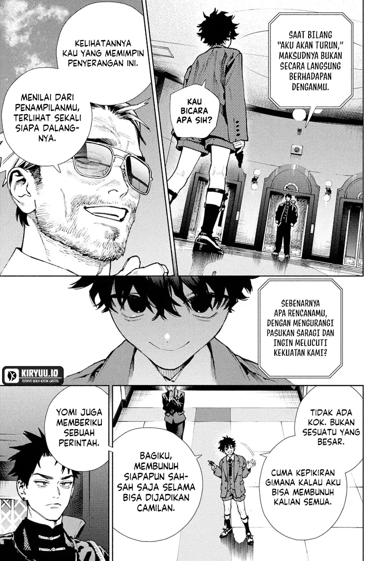 Gokurakugai chapter 35 halaman 8