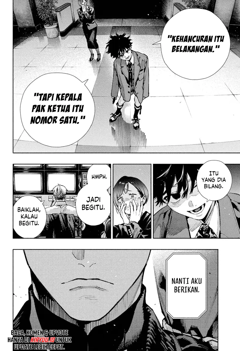 Gokurakugai chapter 35 halaman 9