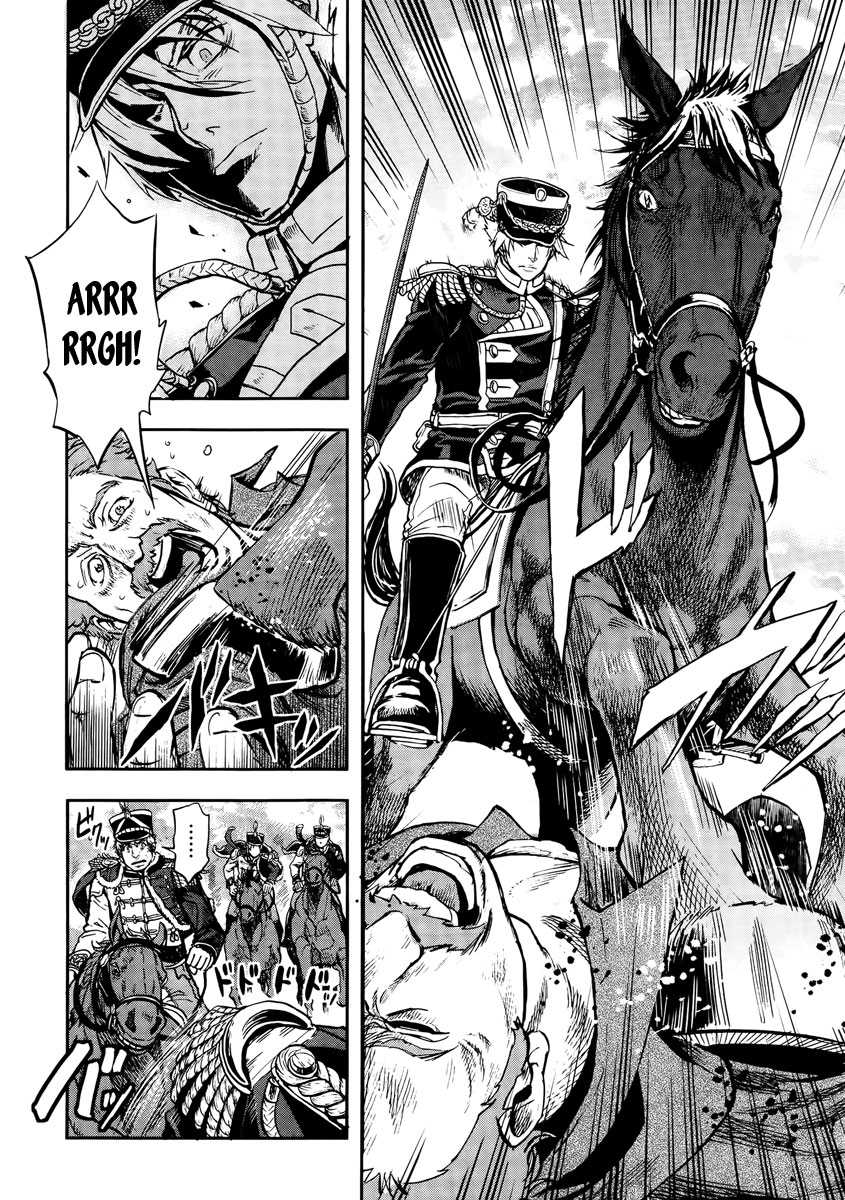 Halaman 11 dari Gunka no Baltzar Chapter 11