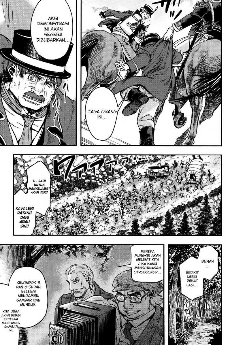 Halaman 14 dari Gunka no Baltzar Chapter 11