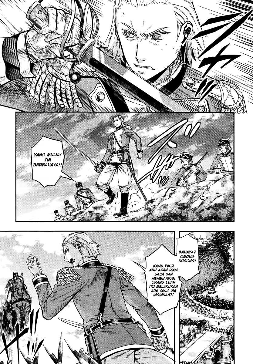 Halaman 16 dari Gunka no Baltzar Chapter 11
