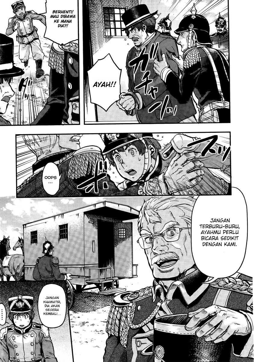 Halaman 22 dari Gunka no Baltzar Chapter 11