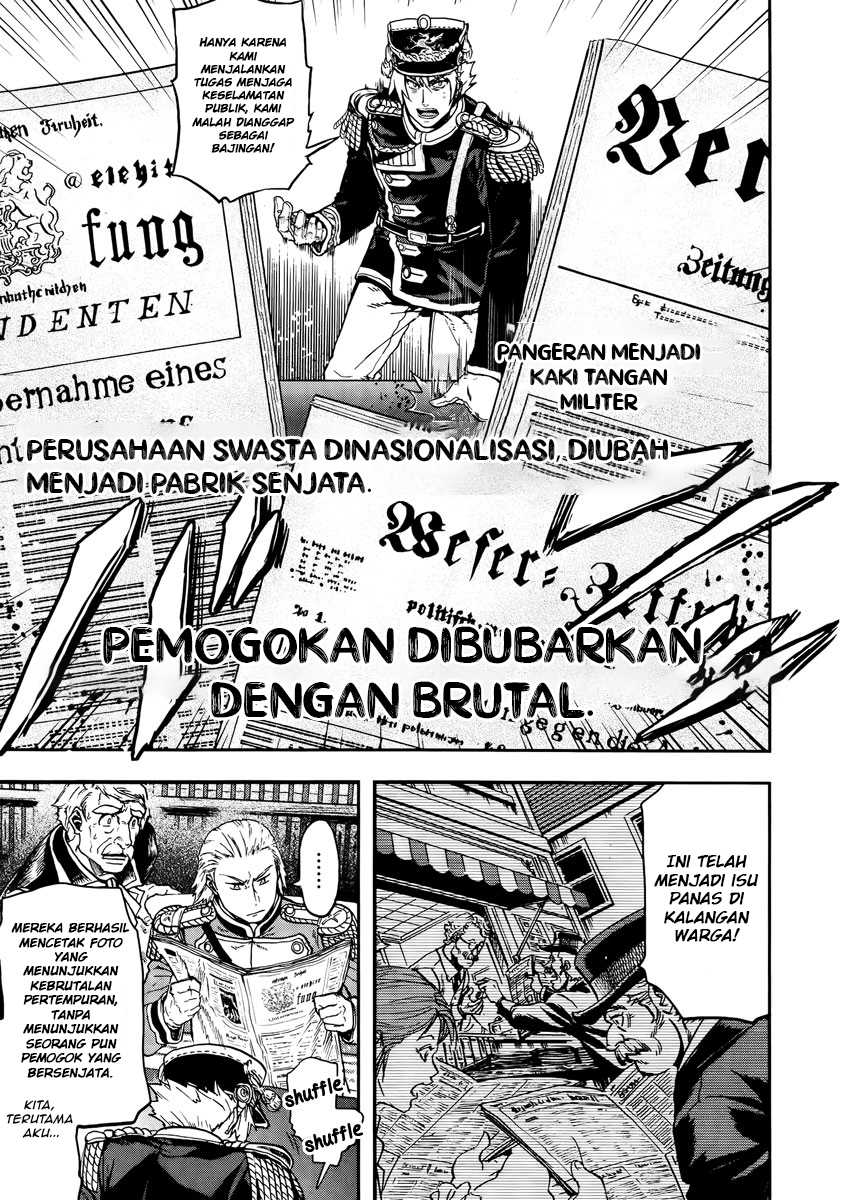 Halaman 24 dari Gunka no Baltzar Chapter 11