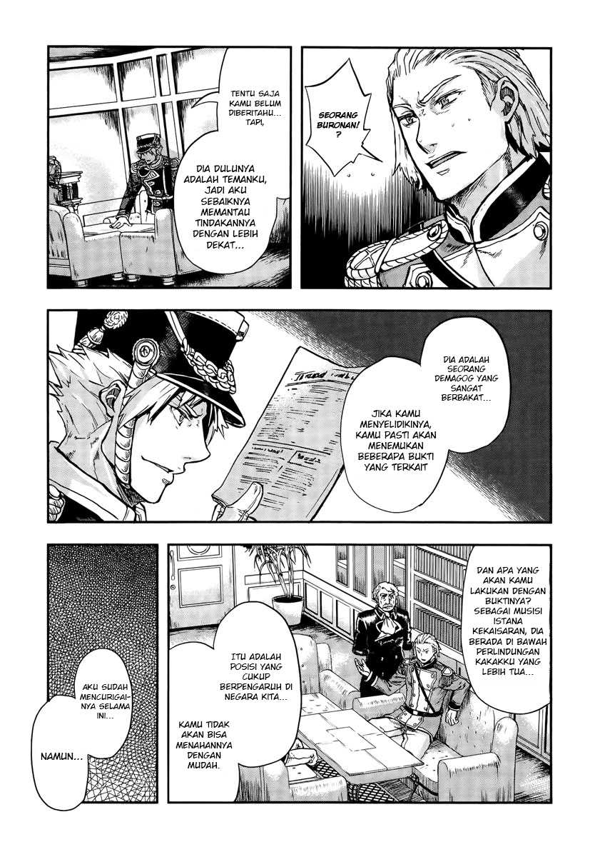 Halaman 28 dari Gunka no Baltzar Chapter 11