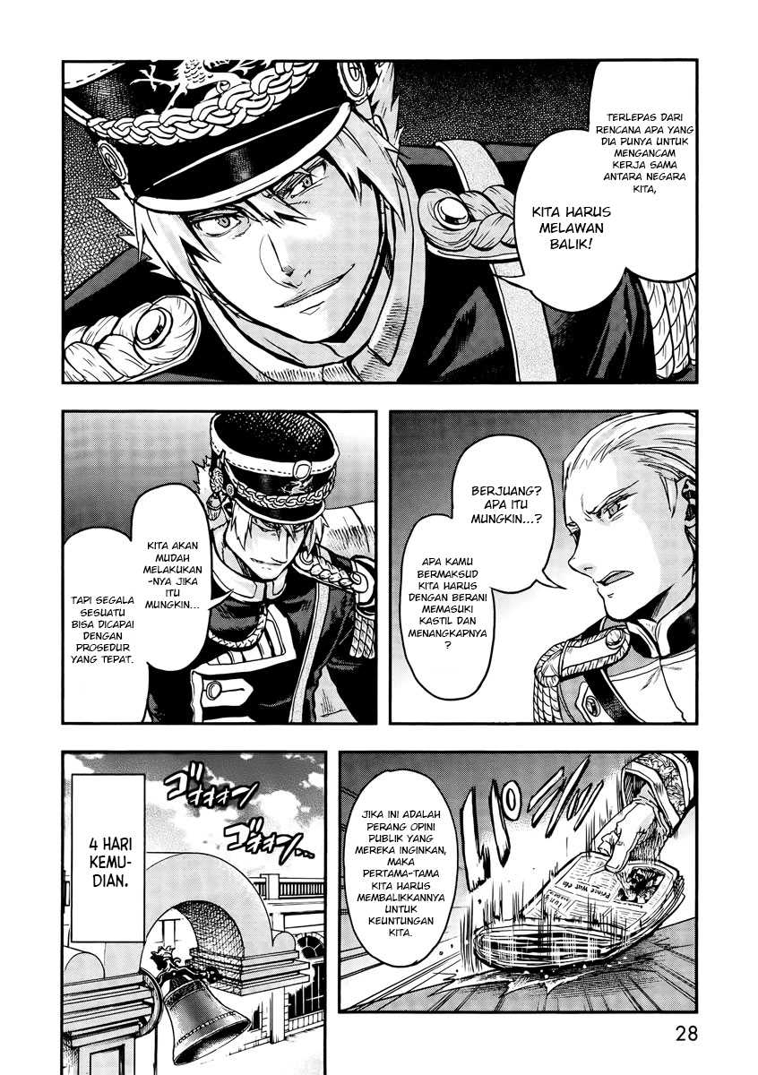 Halaman 29 dari Gunka no Baltzar Chapter 11