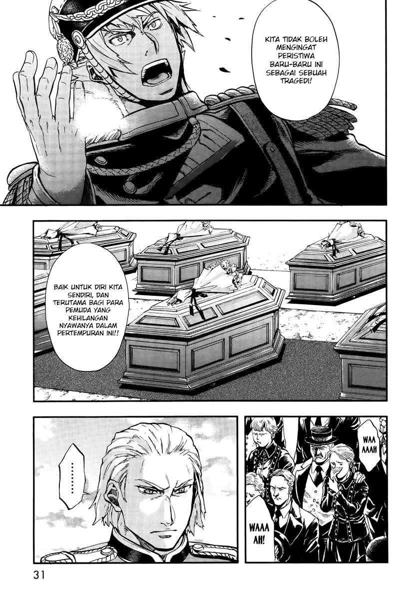 Halaman 32 dari Gunka no Baltzar Chapter 11