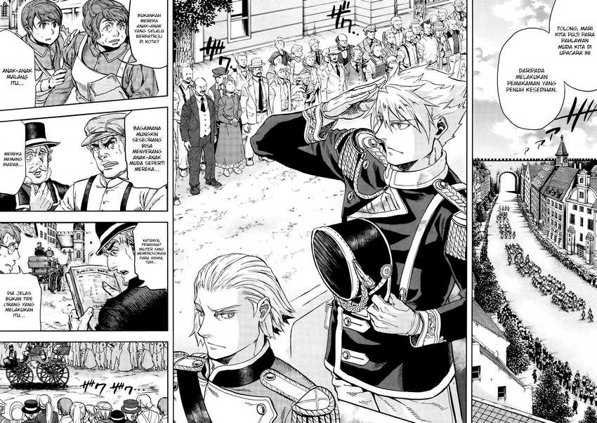 Halaman 33 dari Gunka no Baltzar Chapter 11