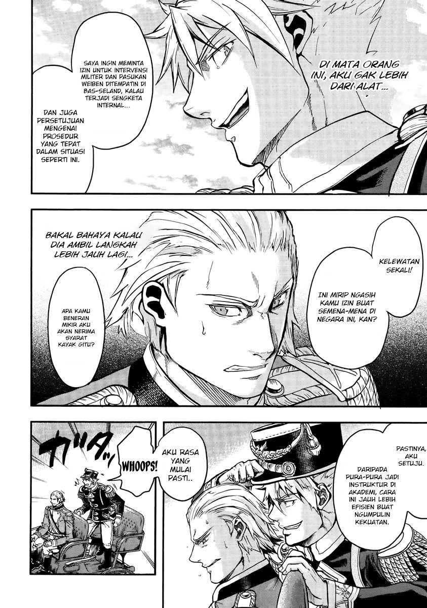 Halaman 36 dari Gunka no Baltzar Chapter 11
