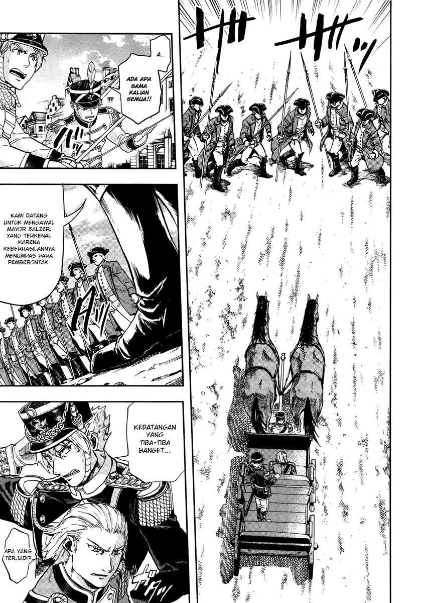 Halaman 37 dari Gunka no Baltzar Chapter 11