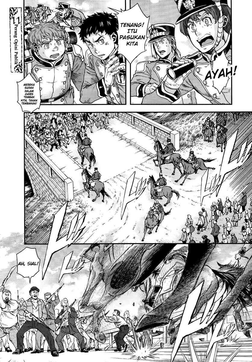 Halaman 9 dari Gunka no Baltzar Chapter 11