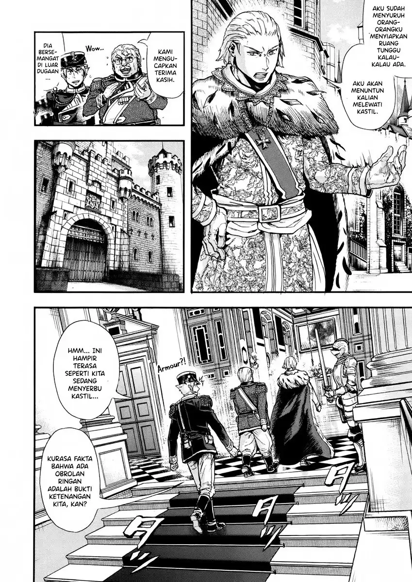 Halaman 10 dari Gunka no Baltzar Chapter 12