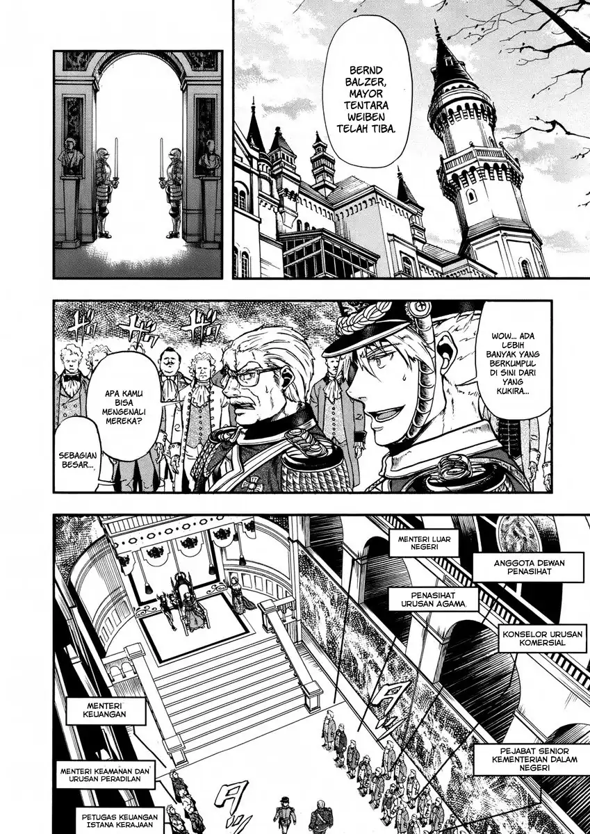 Halaman 12 dari Gunka no Baltzar Chapter 12