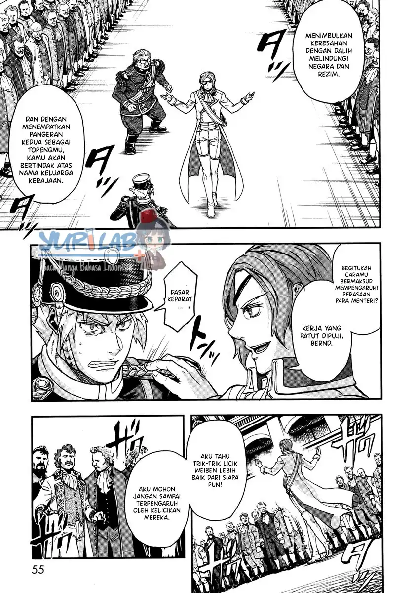 Halaman 19 dari Gunka no Baltzar Chapter 12