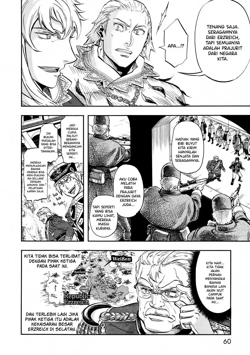 Halaman 23 dari Gunka no Baltzar Chapter 12
