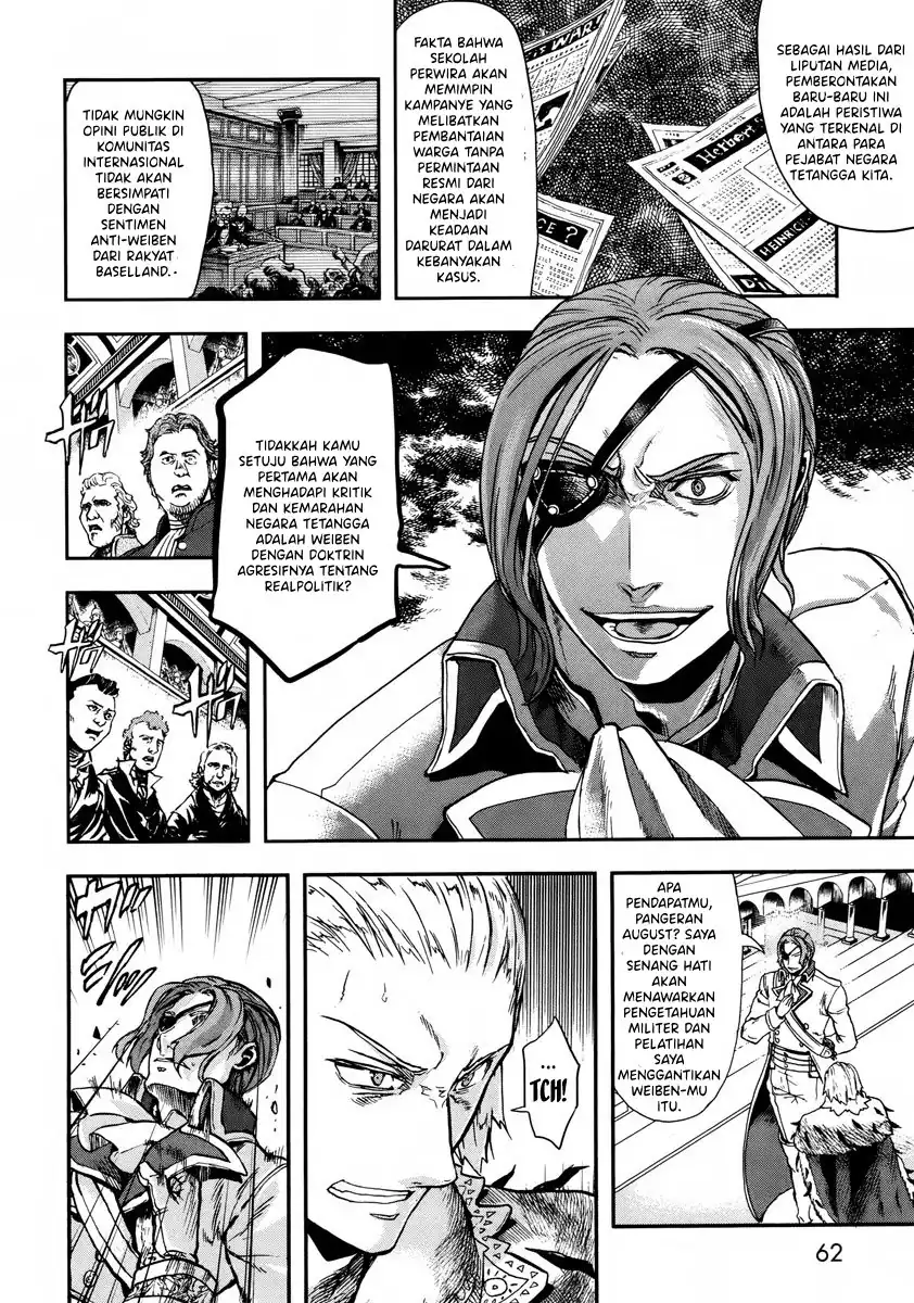 Halaman 25 dari Gunka no Baltzar Chapter 12
