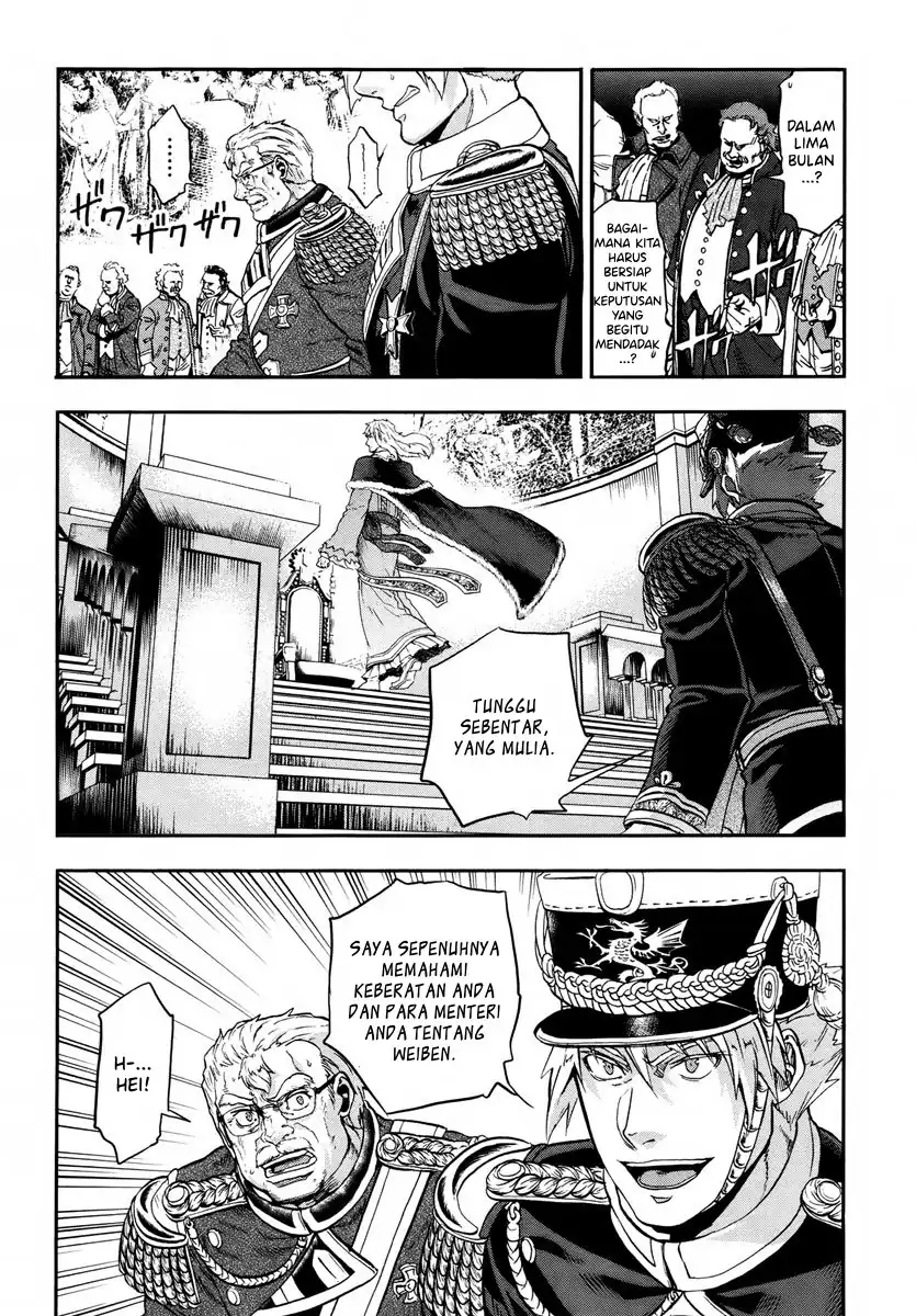 Halaman 28 dari Gunka no Baltzar Chapter 12