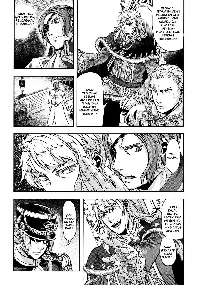 Halaman 30 dari Gunka no Baltzar Chapter 12