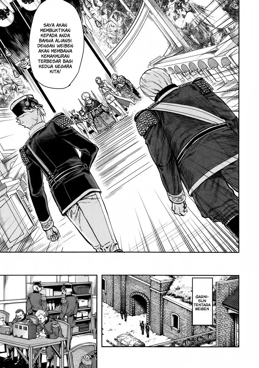 Halaman 31 dari Gunka no Baltzar Chapter 12