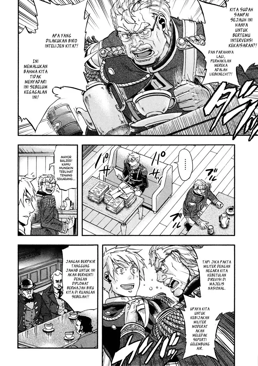 Halaman 32 dari Gunka no Baltzar Chapter 12