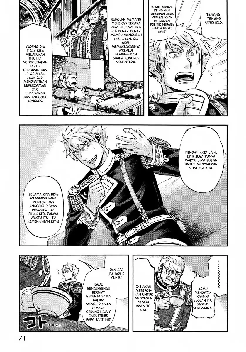 Halaman 33 dari Gunka no Baltzar Chapter 12