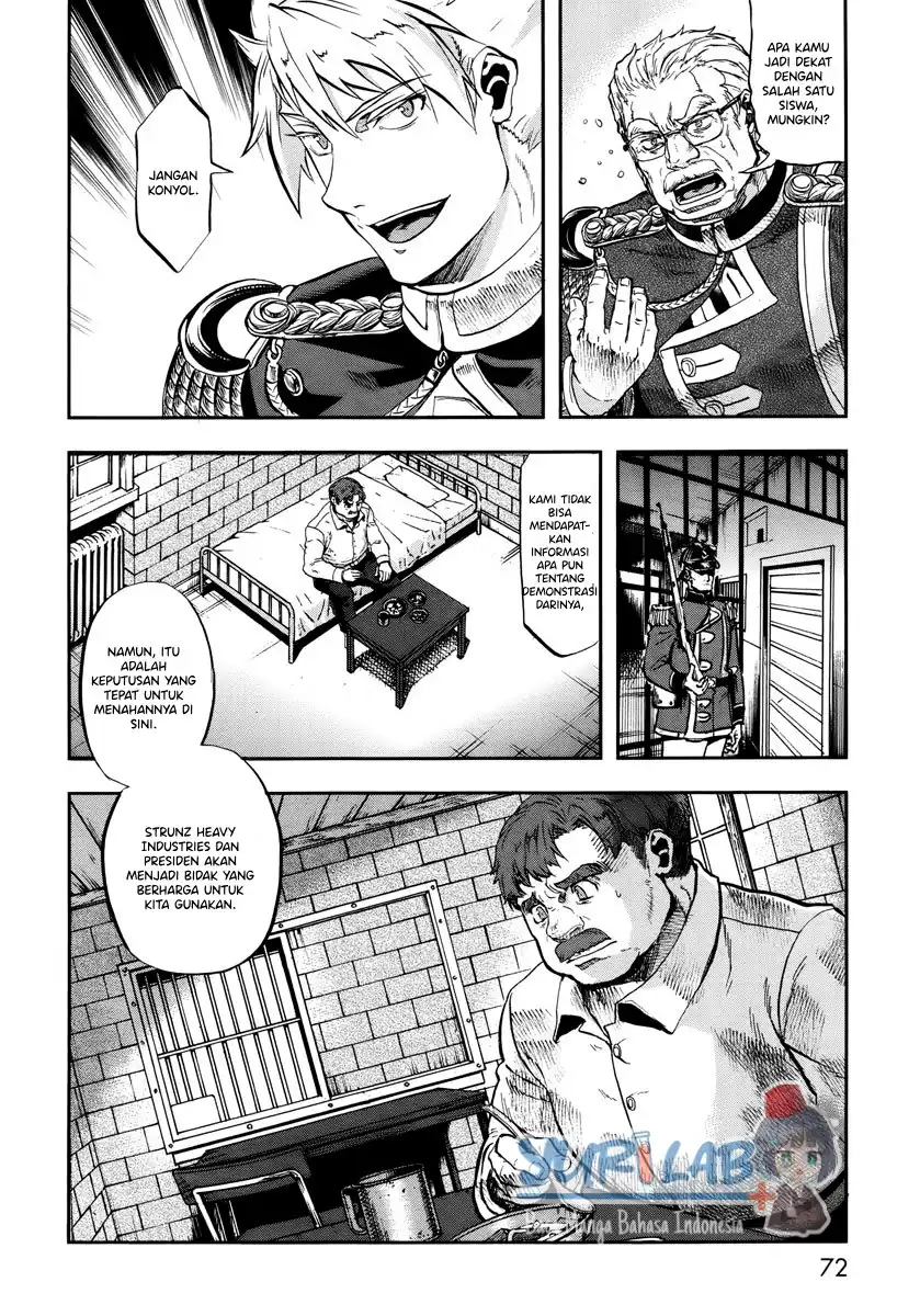 Halaman 34 dari Gunka no Baltzar Chapter 12