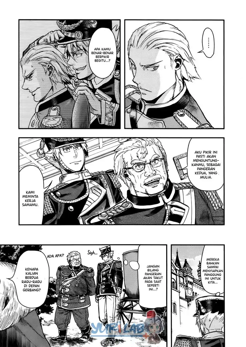 Halaman 9 dari Gunka no Baltzar Chapter 12