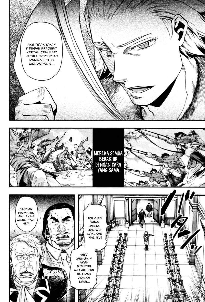 Halaman 11 dari Gunka no Baltzar Chapter 4
