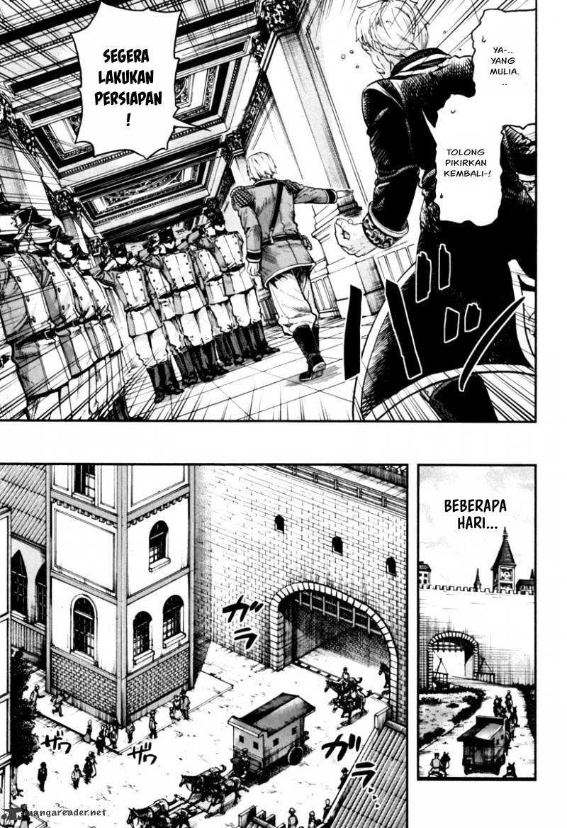 Halaman 12 dari Gunka no Baltzar Chapter 4