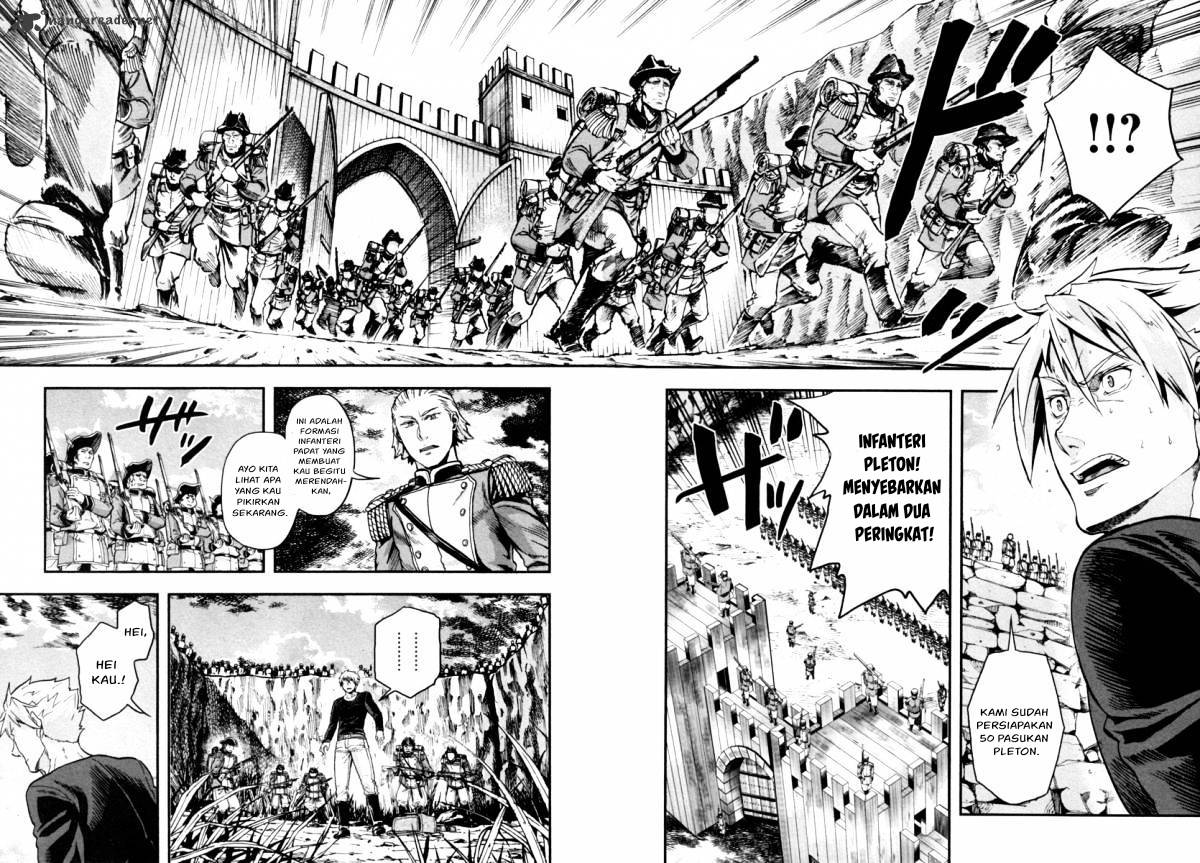 Halaman 28 dari Gunka no Baltzar Chapter 4