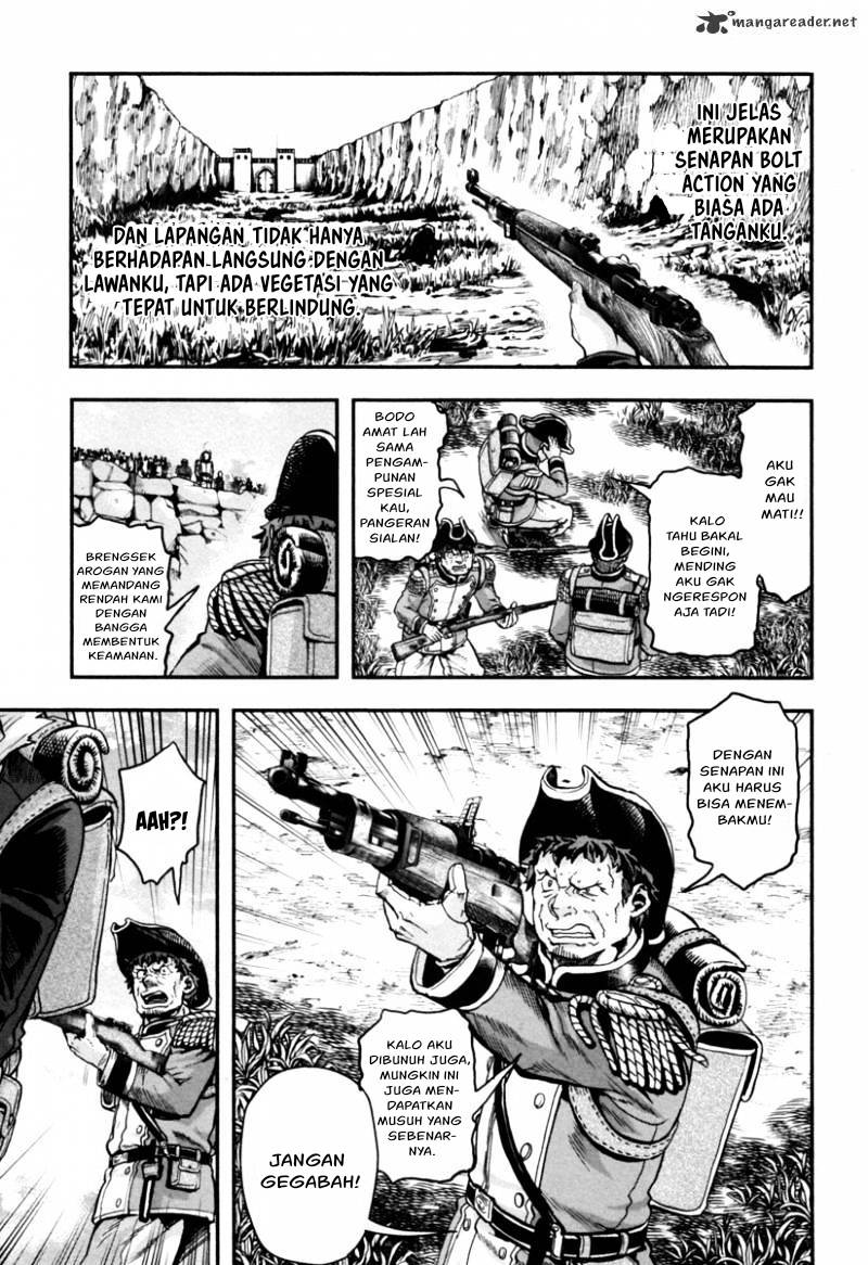 Halaman 30 dari Gunka no Baltzar Chapter 4