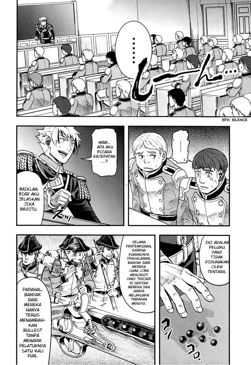 Halaman 10 dari Gunka no Baltzar Chapter 6