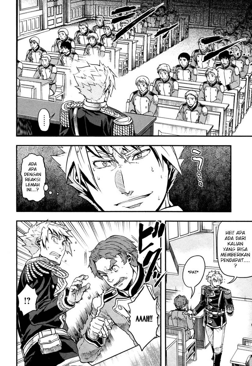 Halaman 12 dari Gunka no Baltzar Chapter 6