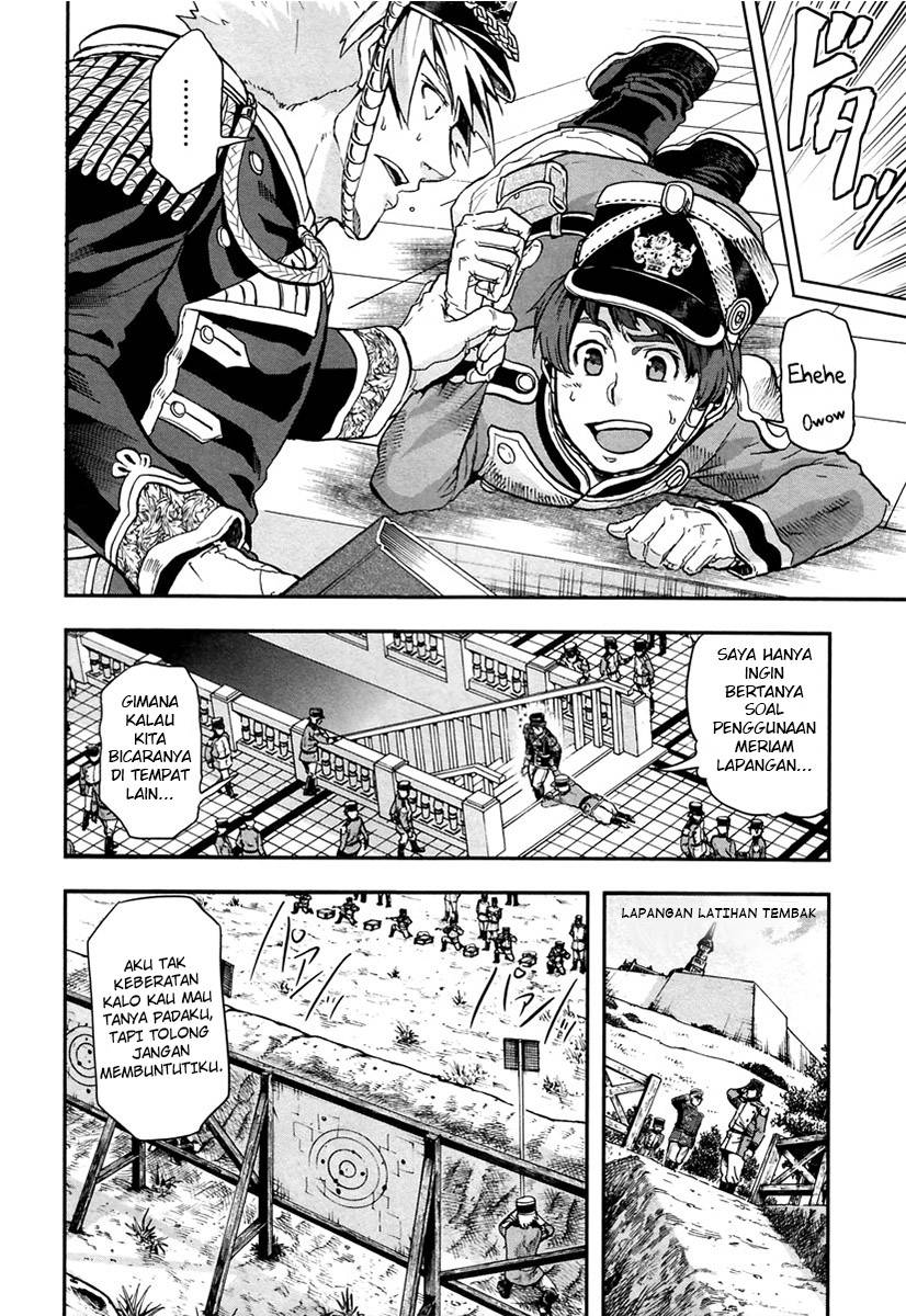 Halaman 16 dari Gunka no Baltzar Chapter 6