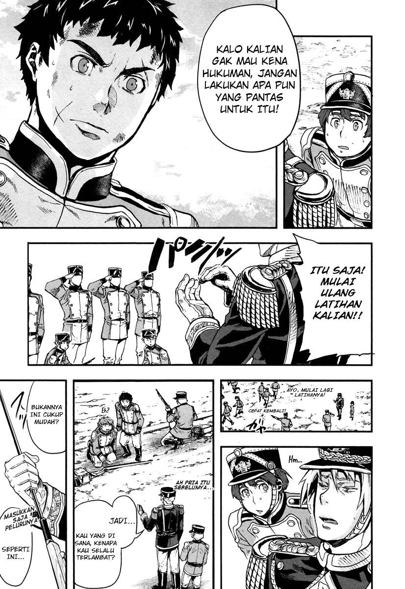 Halaman 21 dari Gunka no Baltzar Chapter 6