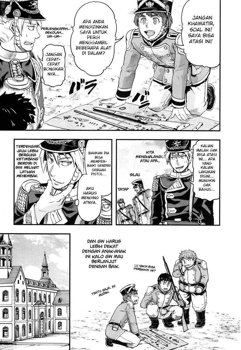Halaman 23 dari Gunka no Baltzar Chapter 6