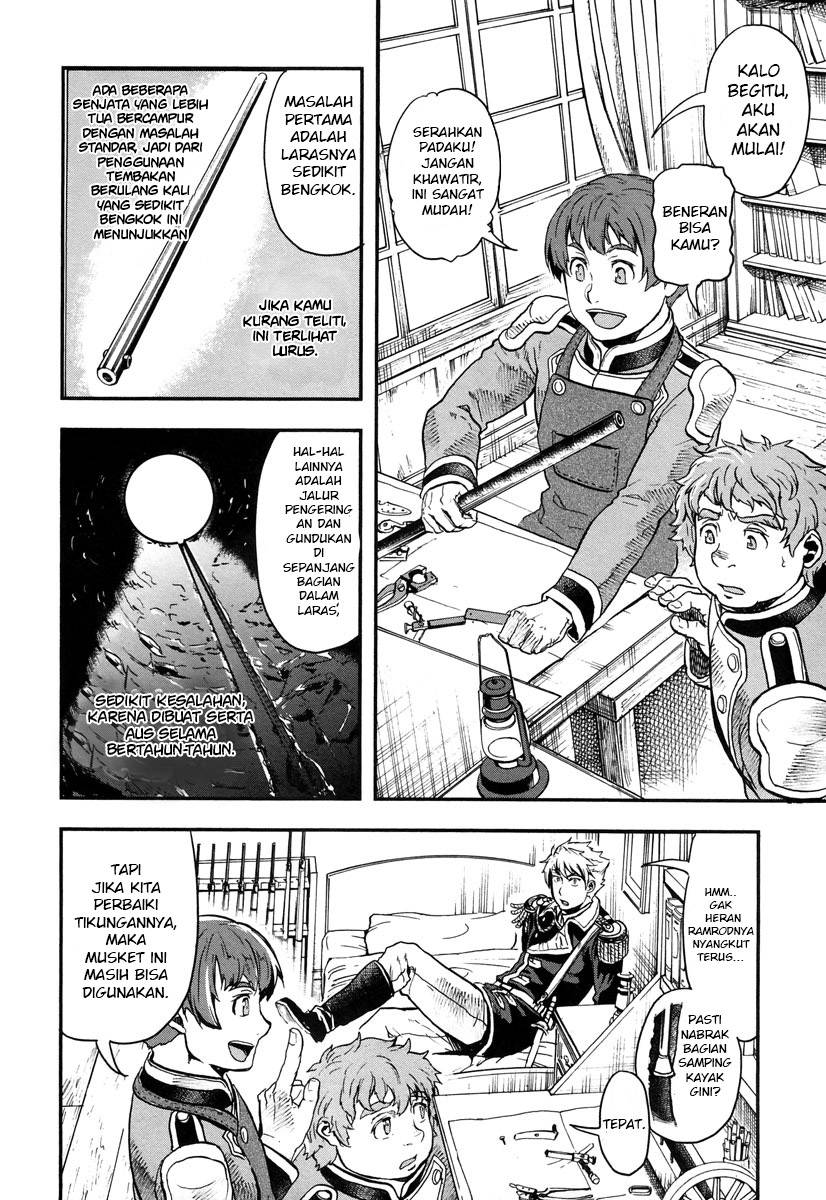 Halaman 26 dari Gunka no Baltzar Chapter 6